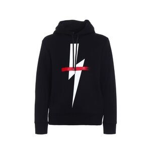 Neil Barrett Logo Hooded Sweatshirt Men